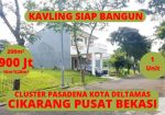 Tanah Kavling Dijual di Kota Deltamas Bekasi Dekat AEON Mall Deltamas, RS Mitra Keluarga Deltamas, PEMDA Kabupaten Bekasi